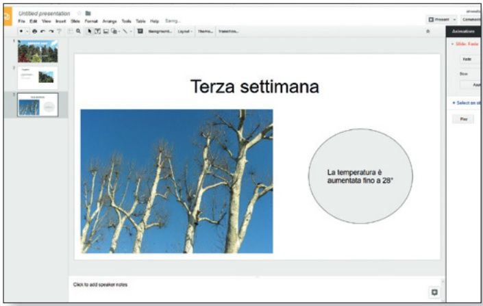 Creare una presentazione gratis con Google Slides